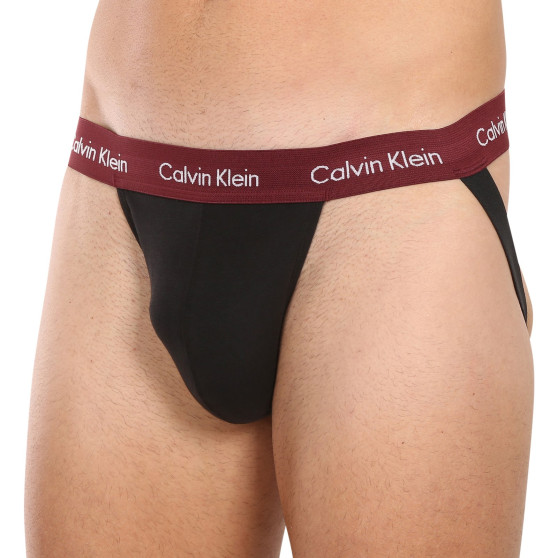 3PACK calzini da uomo Calvin Klein nero (NB3054A-I20)