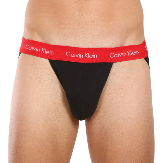 3PACK calzini da uomo Calvin Klein nero (NB3054A-I20)