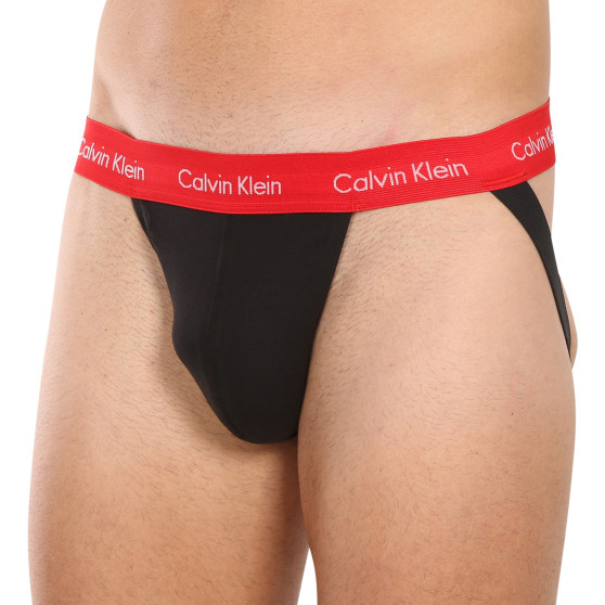 3PACK calzini da uomo Calvin Klein nero (NB3054A-I20)