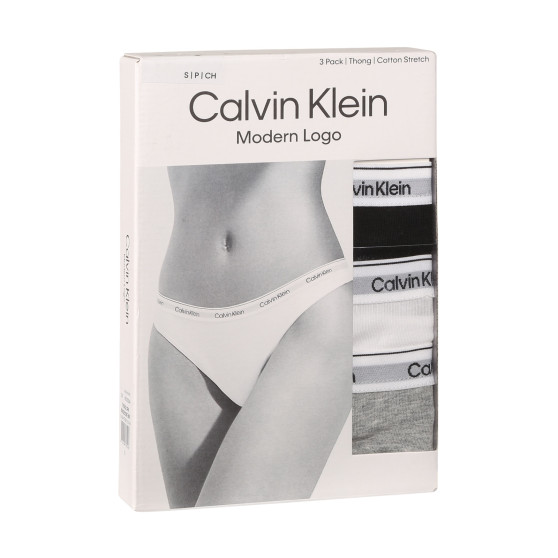 3PACK infradito donna Calvin Klein multicolore (QD5209E-MPI)