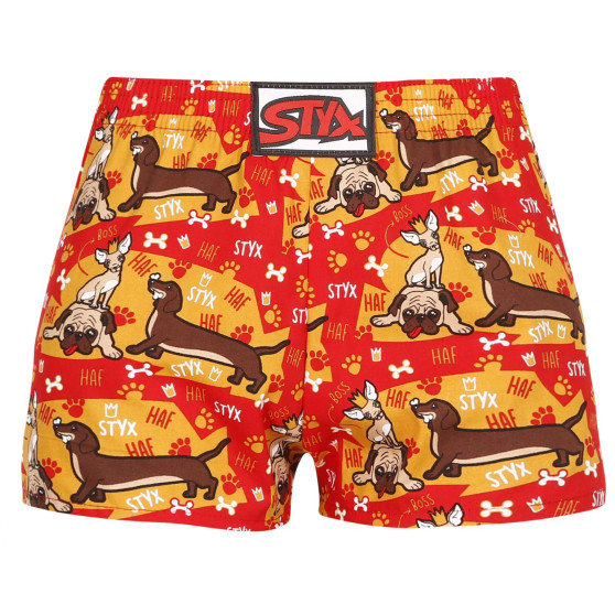 3PACK Boxer da bambino Styx art classic rubber multicolore (3J15439)