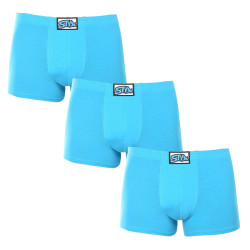 3PACK boxer uomo Styx classic rubber light blue (3Q1169)