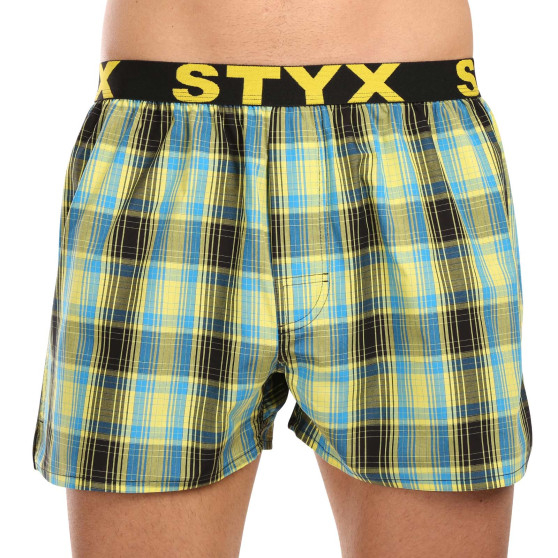 Boxer da uomo Styx sport elastico multicolore (B1021)