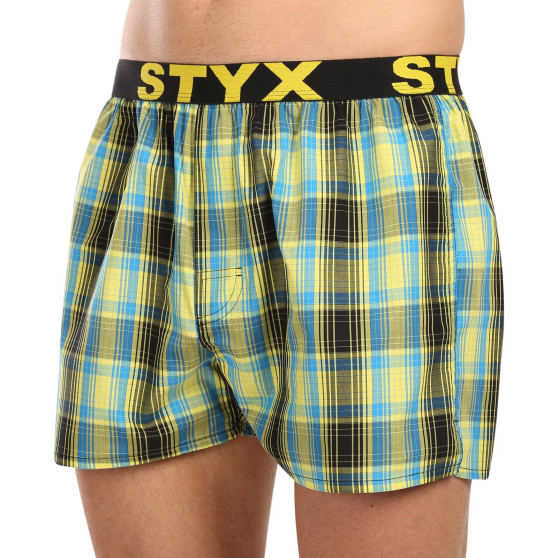 Boxer da uomo Styx sport elastico multicolore (B1021)