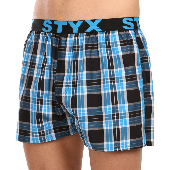 Boxer da uomo Styx sport elastico multicolore (B1022)