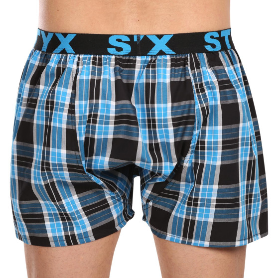 Boxer da uomo Styx sport elastico multicolore (B1022)