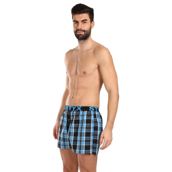 Boxer da uomo Styx sport elastico multicolore (B1022)