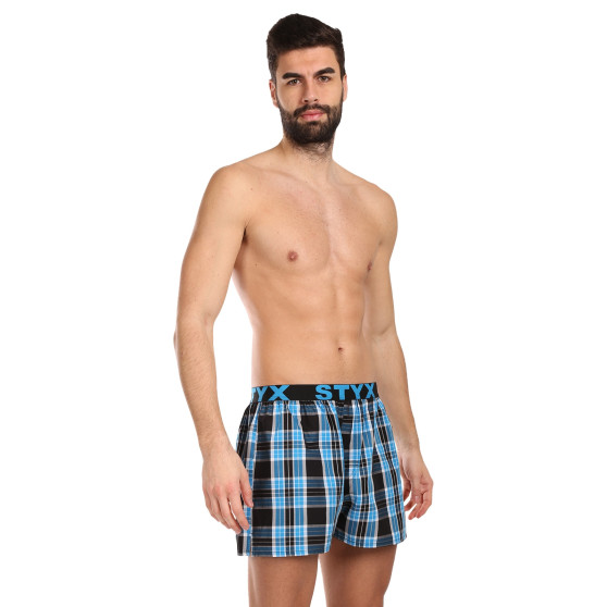 Boxer da uomo Styx sport elastico multicolore (B1022)