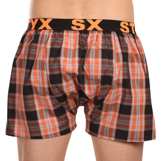 Boxer da uomo Styx sport elastico multicolore (B1026)