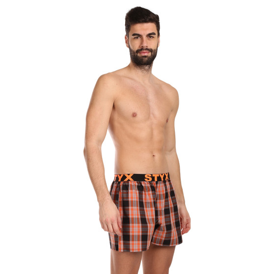 Boxer da uomo Styx sport elastico multicolore (B1026)