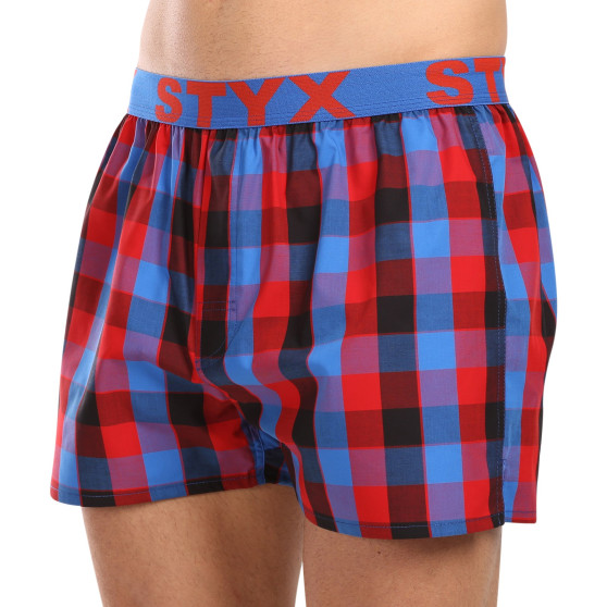 Boxer da uomo Styx sport elastico multicolore (B1027)