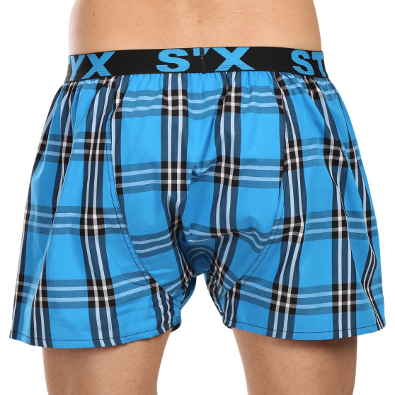 Boxer da uomo Styx sport elastico multicolore (B1030)