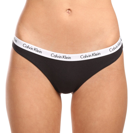 3PACK mutandine donna Calvin Klein multicolore (QD3588E-WZB)