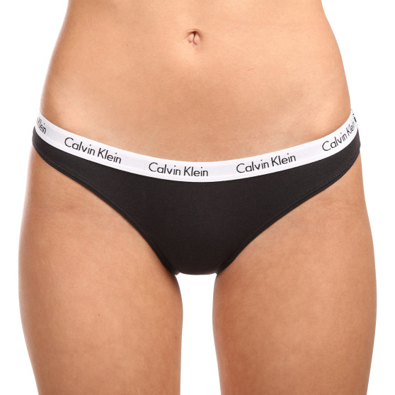 3PACK mutandine donna Calvin Klein multicolore (QD3588E-WZB)