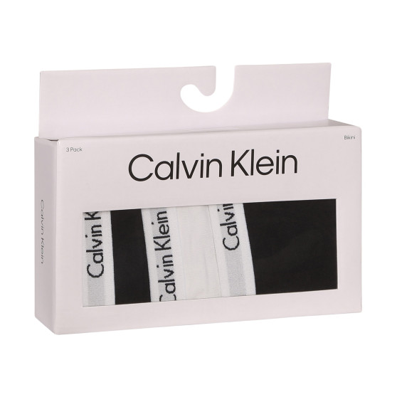 3PACK mutandine donna Calvin Klein multicolore (QD3588E-WZB)