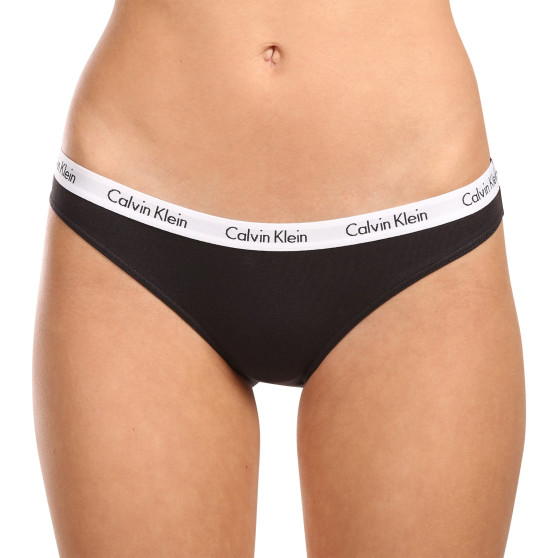 3PACK mutandine donna Calvin Klein nero (QD3588E-001)