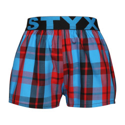 Boxer da bambino Styx sport elastico multicolore (BJ1013)