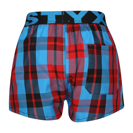 Boxer da bambino Styx sport elastico multicolore (BJ1013)