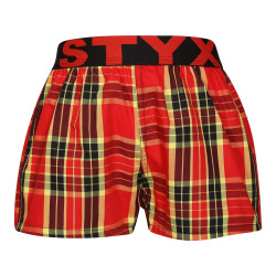 Boxer da bambino Styx sport elastico multicolore (BJ1014)