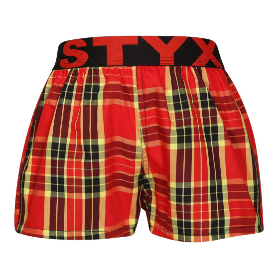 Boxer da bambino Styx sport elastico multicolore (BJ1014)