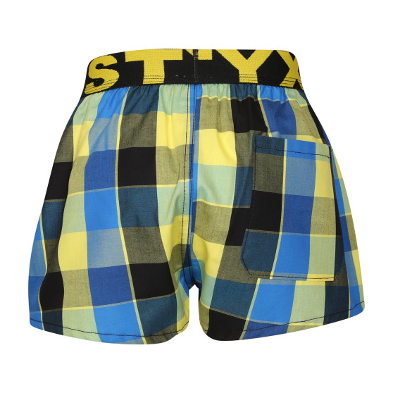 Boxer da bambino Styx sport elastico multicolore (BJ1015)