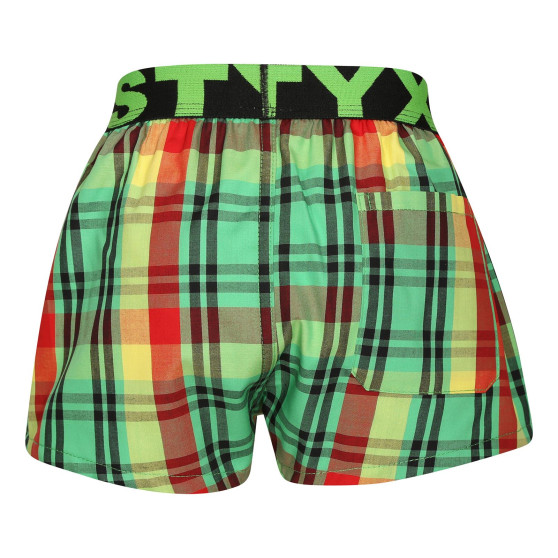 Boxer da bambino Styx sport elastico multicolore (BJ1018)