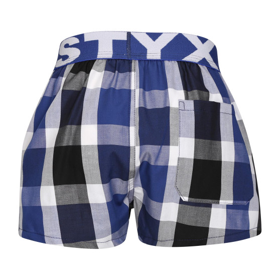 Boxer da bambino Styx sport elastico multicolore (BJ1019)