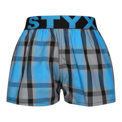 Boxer da bambino Styx sport elastico multicolore (BJ1020)