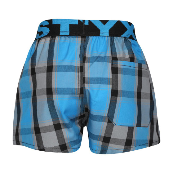 Boxer da bambino Styx sport elastico multicolore (BJ1020)