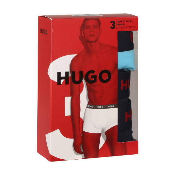 3PACK boxer uomo HUGO multicolore (50480170 440)