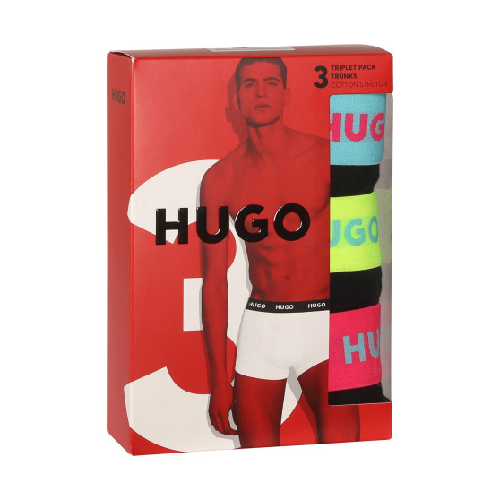 3PACK boxer uomo HUGO multicolore (50469766 730)