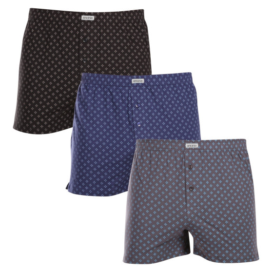 3PACK Boxer da uomo Andrie multicolore (PS 5804)