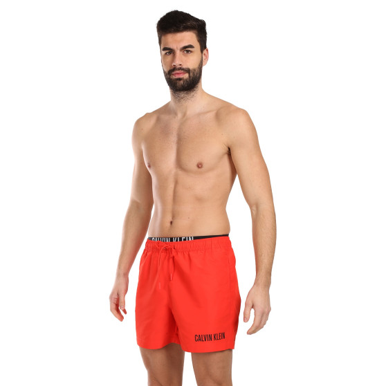 Costumi da bagno per uomo Calvin Klein rosso (KM0KM00992-XM9)