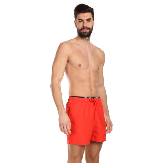 Costumi da bagno per uomo Calvin Klein rosso (KM0KM00992-XM9)