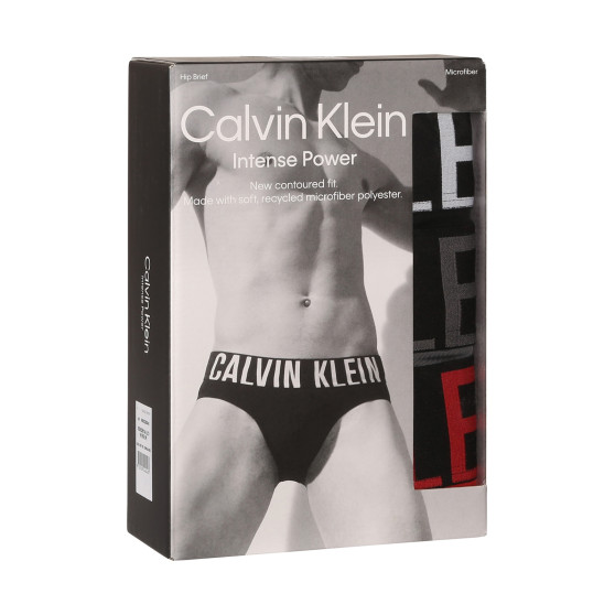 3PACK slip uomo Calvin Klein multicolore (NB3610A-LXO)