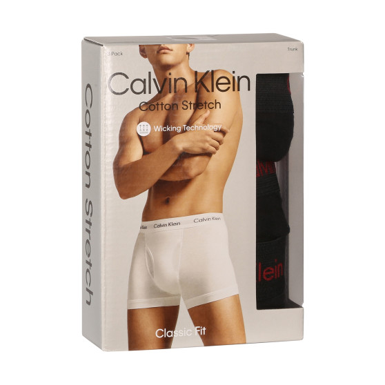 3PACK boxer da uomo Calvin Klein nero (NB2615A-NC1)