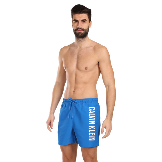 Costumi da bagno per uomo Calvin Klein blu (KM0KM01004-DYO)