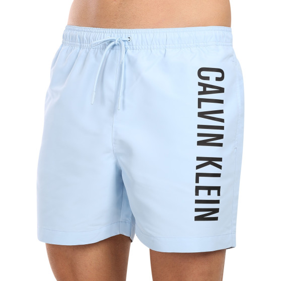 Costumi da bagno per uomo Calvin Klein blu (KM0KM01004-C7S)