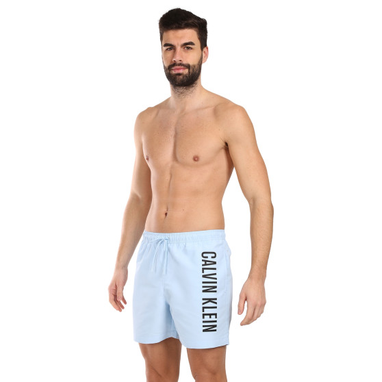 Costumi da bagno per uomo Calvin Klein blu (KM0KM01004-C7S)