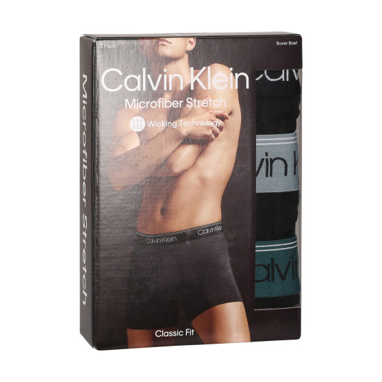 3PACK boxer da uomo Calvin Klein nero (NB2570A-N2L)