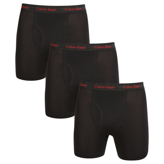 3PACK boxer da uomo Calvin Klein nero (NB2616A-NC1)