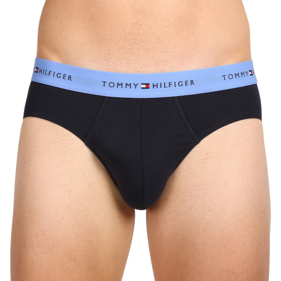 3PACK slip uomo Tommy Hilfiger blu scuro (UM0UM02904 0XN)