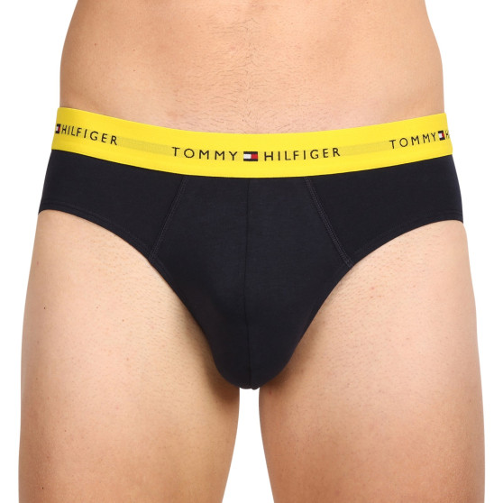 3PACK slip uomo Tommy Hilfiger blu scuro (UM0UM02904 0XN)