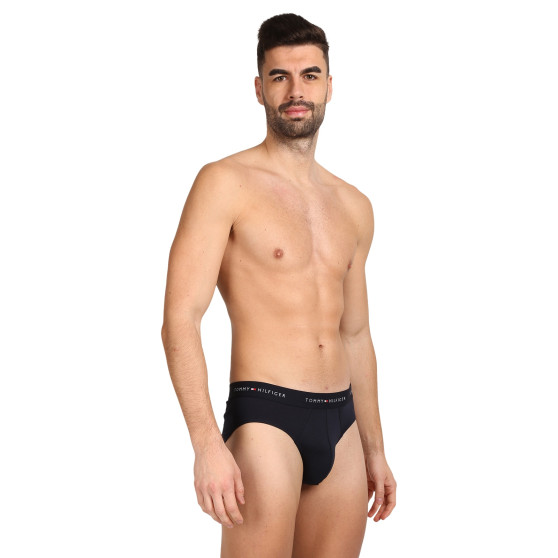 3PACK slip uomo Tommy Hilfiger blu scuro (UM0UM02904 0XN)