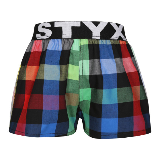 5PACK Boxer da bambino Styx sport elastico multicolore (5BJ1112345)