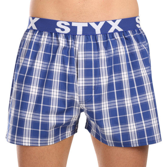 10PACK Boxer da uomo Styx sport gomma (10B102130)