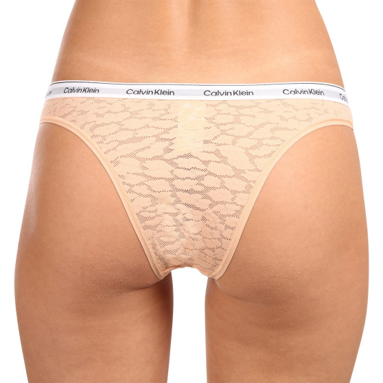 3PACK Mutandine brasiliane da donna Calvin Klein multicolore (QD5068E-GP9)