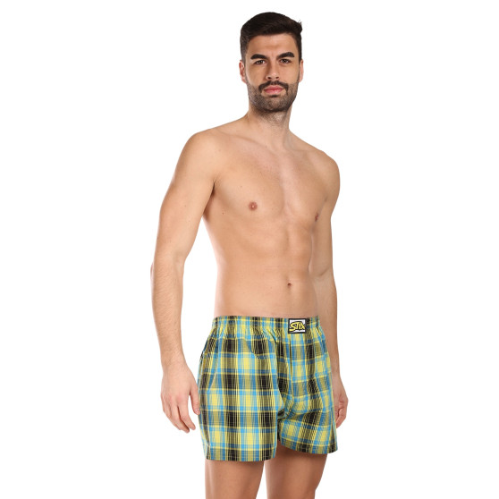 Boxer da uomo Styx classic elasticizzati multicolore (A1021)