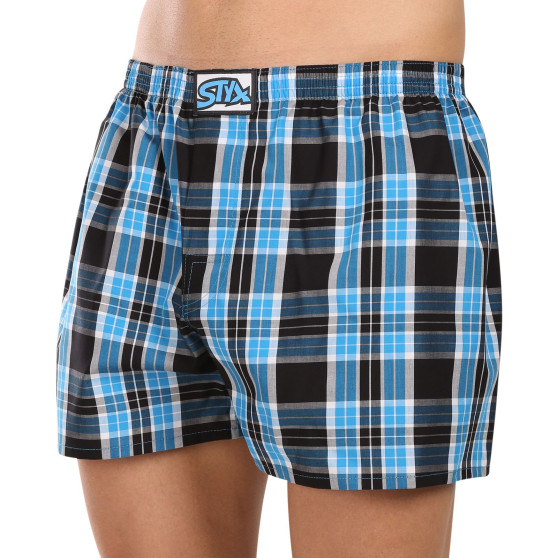 Boxer da uomo Styx classic elasticizzati multicolore (A1022)