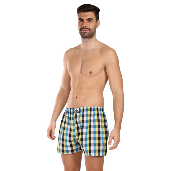 Boxer da uomo Styx classic elasticizzati multicolore (A1025)